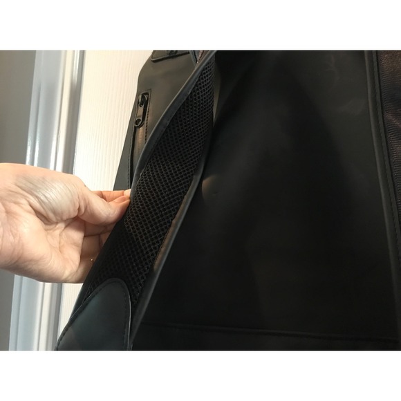 Hunter for Target Rubberized Backpack Matte Black Red Lining Weather Resistant - Picture 3 of 14